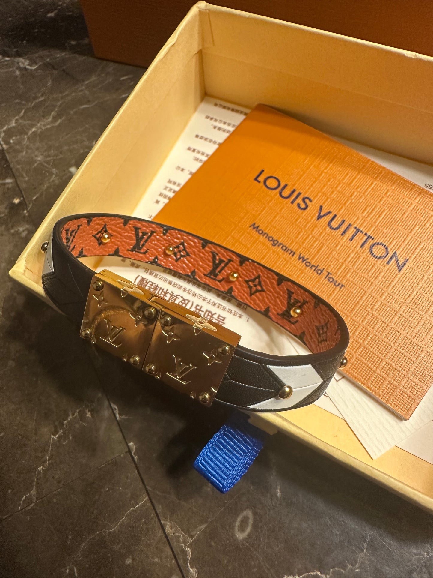 Louis Vuitton reversible bracelet