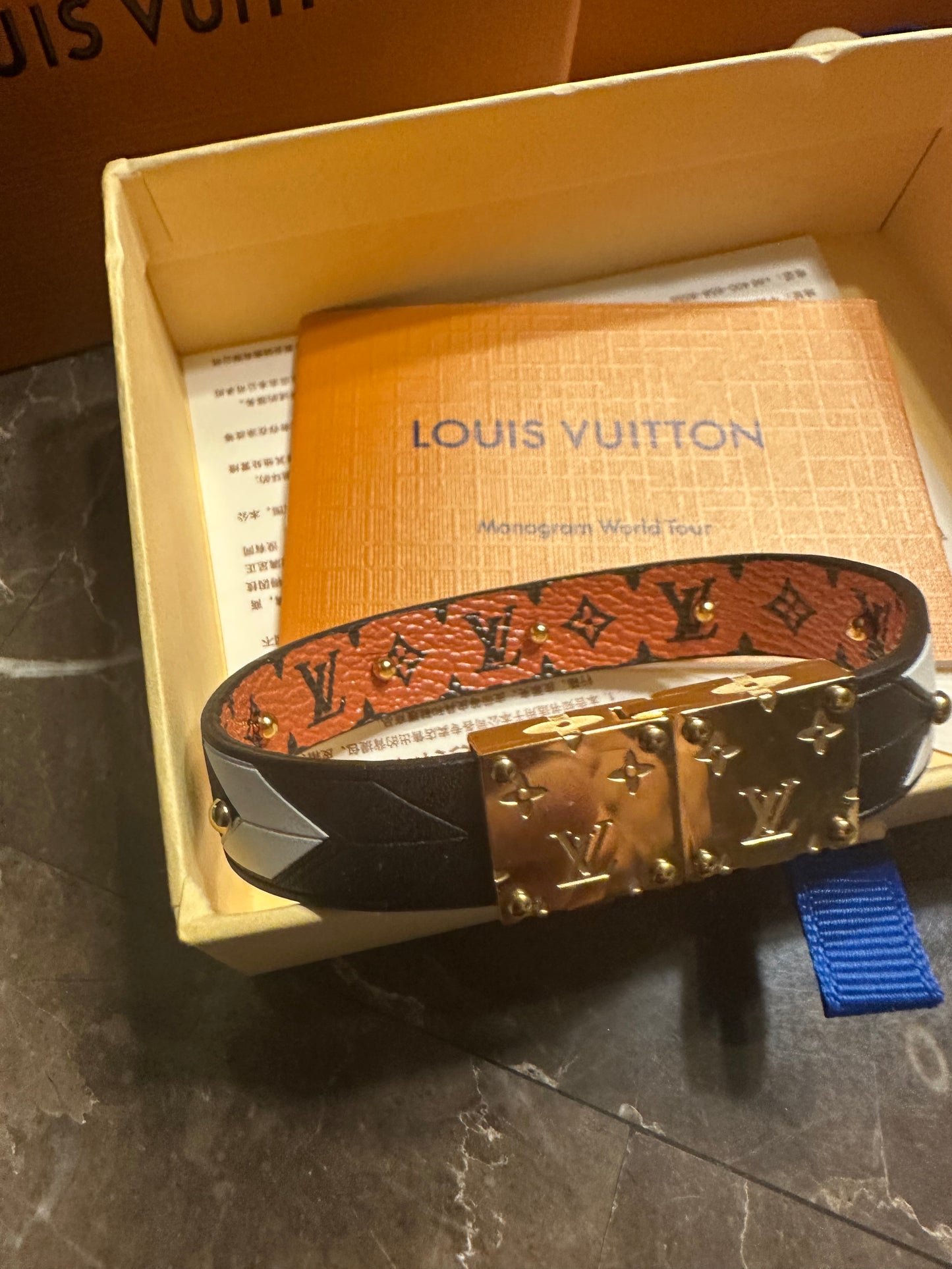 Louis Vuitton reversible bracelet