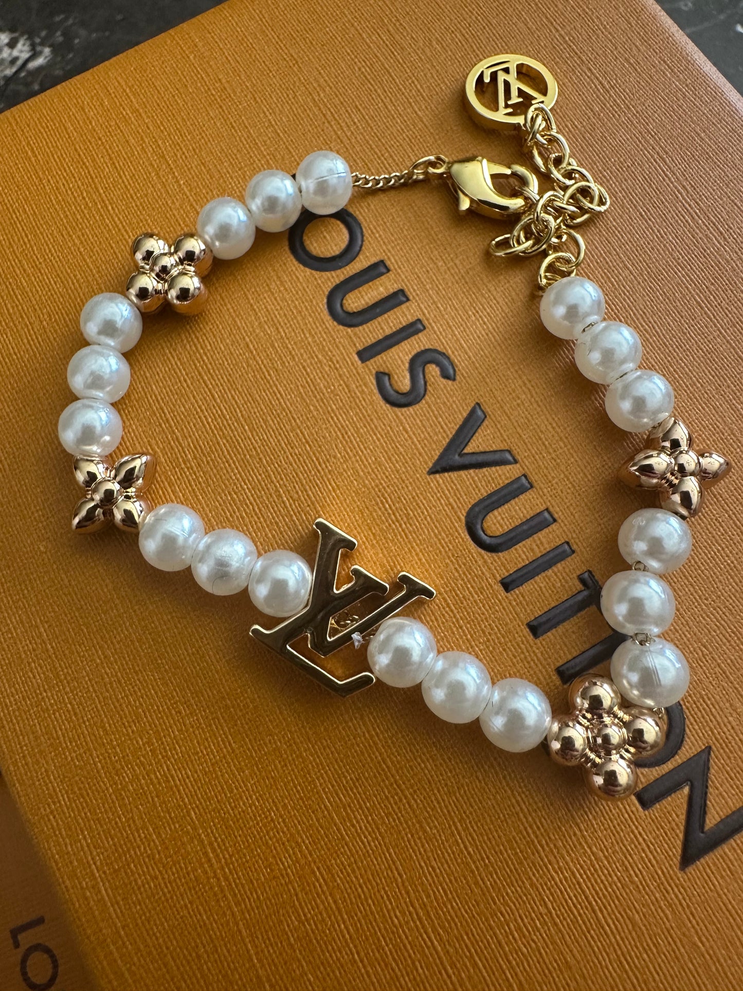 Louis Vuitton pearl bracelet